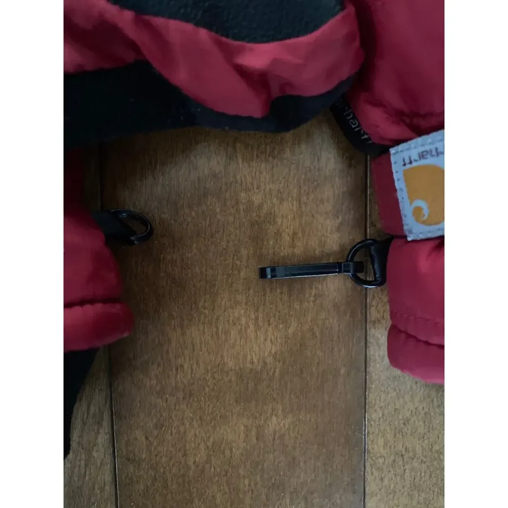 Carharrt WOMEN'S QUILTS MITT STYLE #WA625 in crabapple color